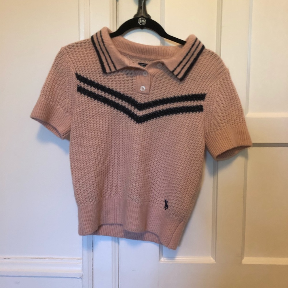 Abercrombie Polo Knit Top-PERFECT CONDITION